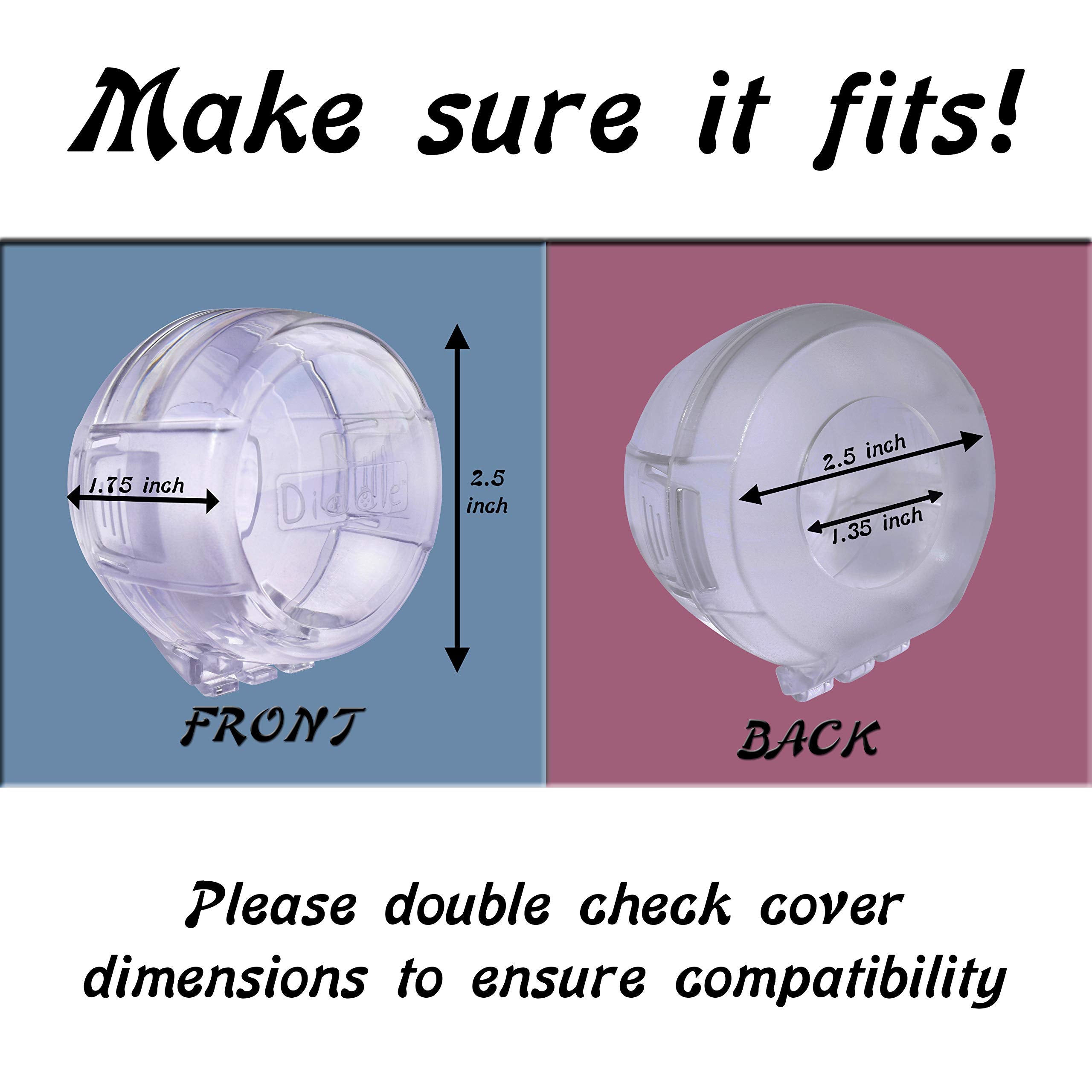 Driddle gas-range knob protector guards flame access while keeping control