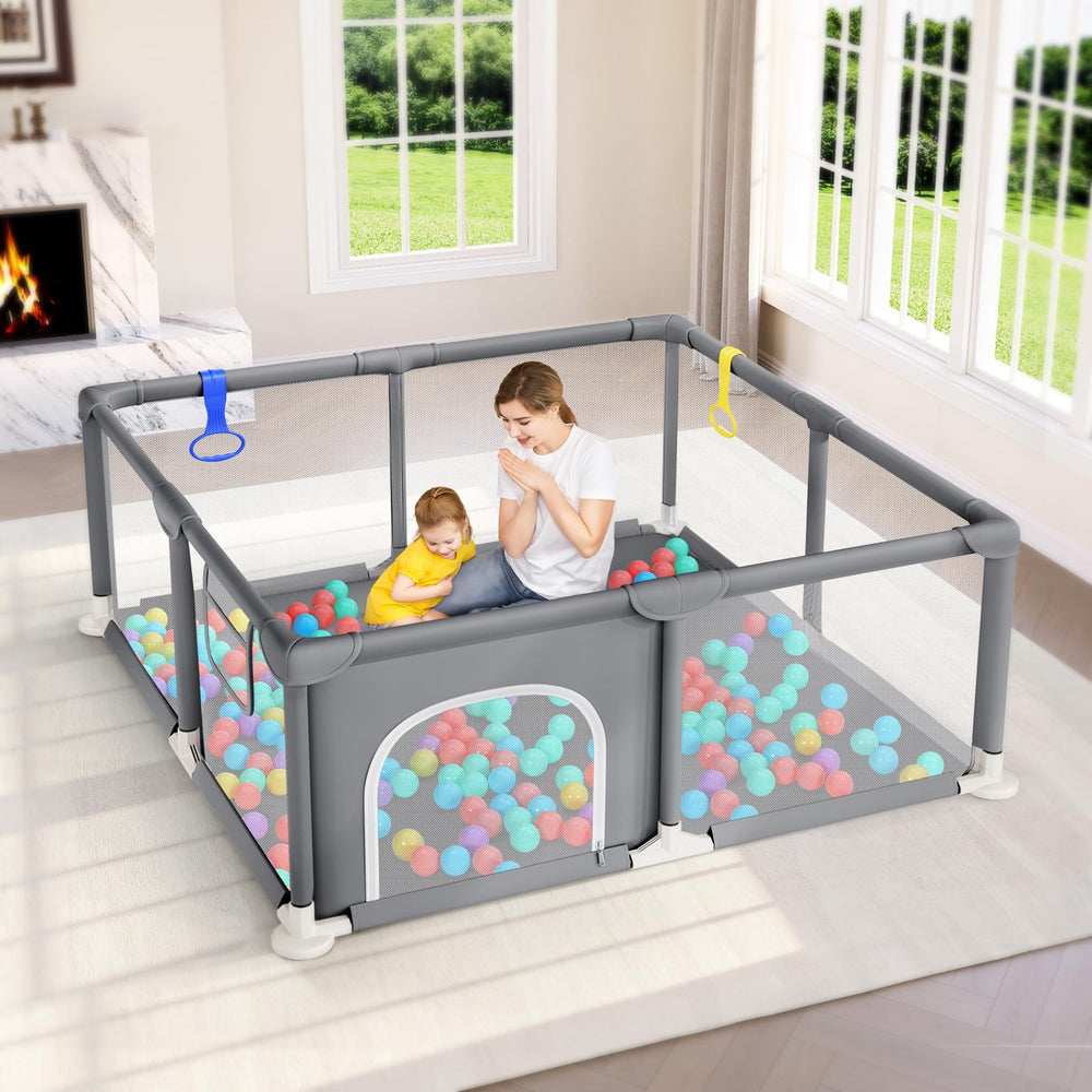 Dripex baby playpen assembly 47x47 for quick, secure setup.