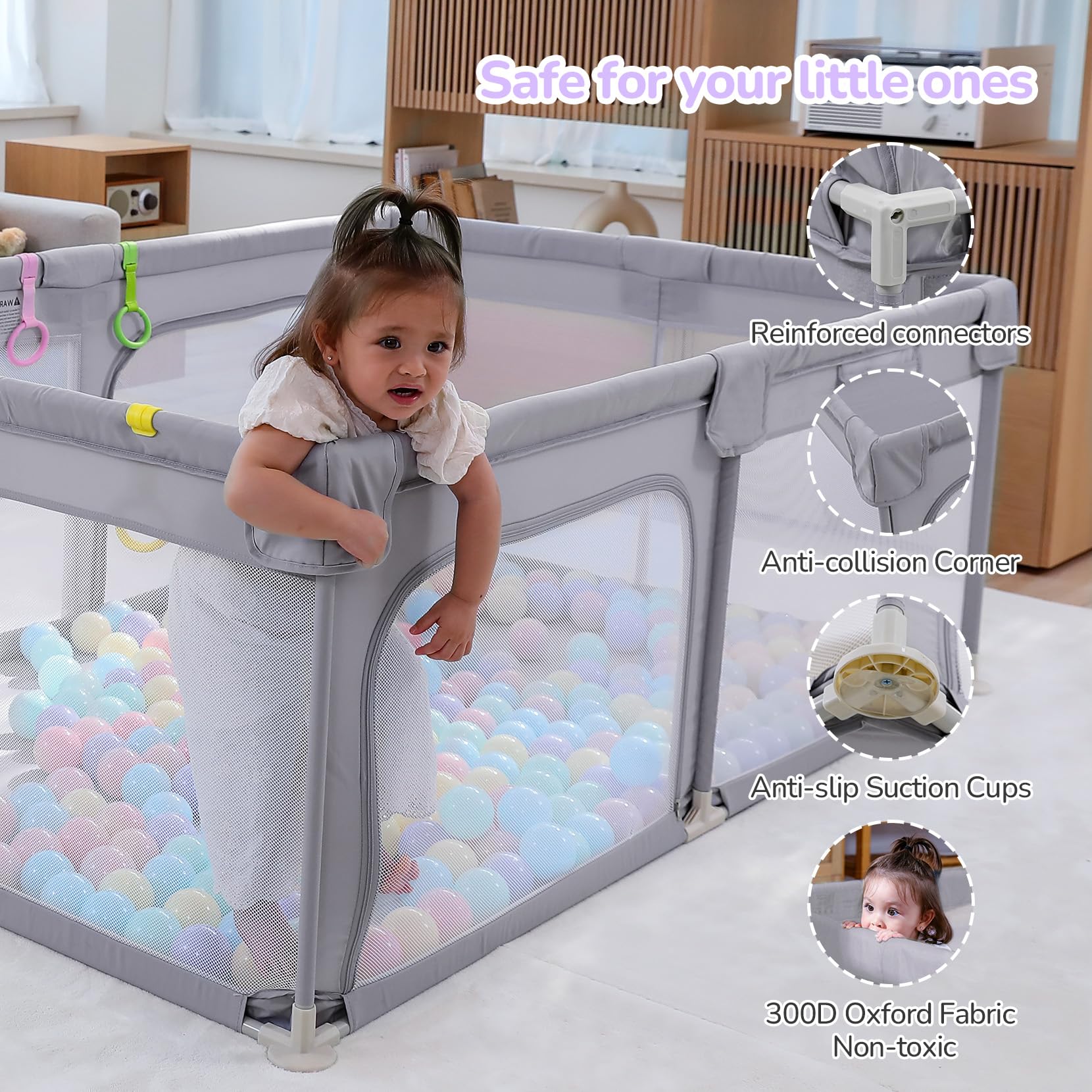 Dripex washable oxford cloth lining cleans spills easily