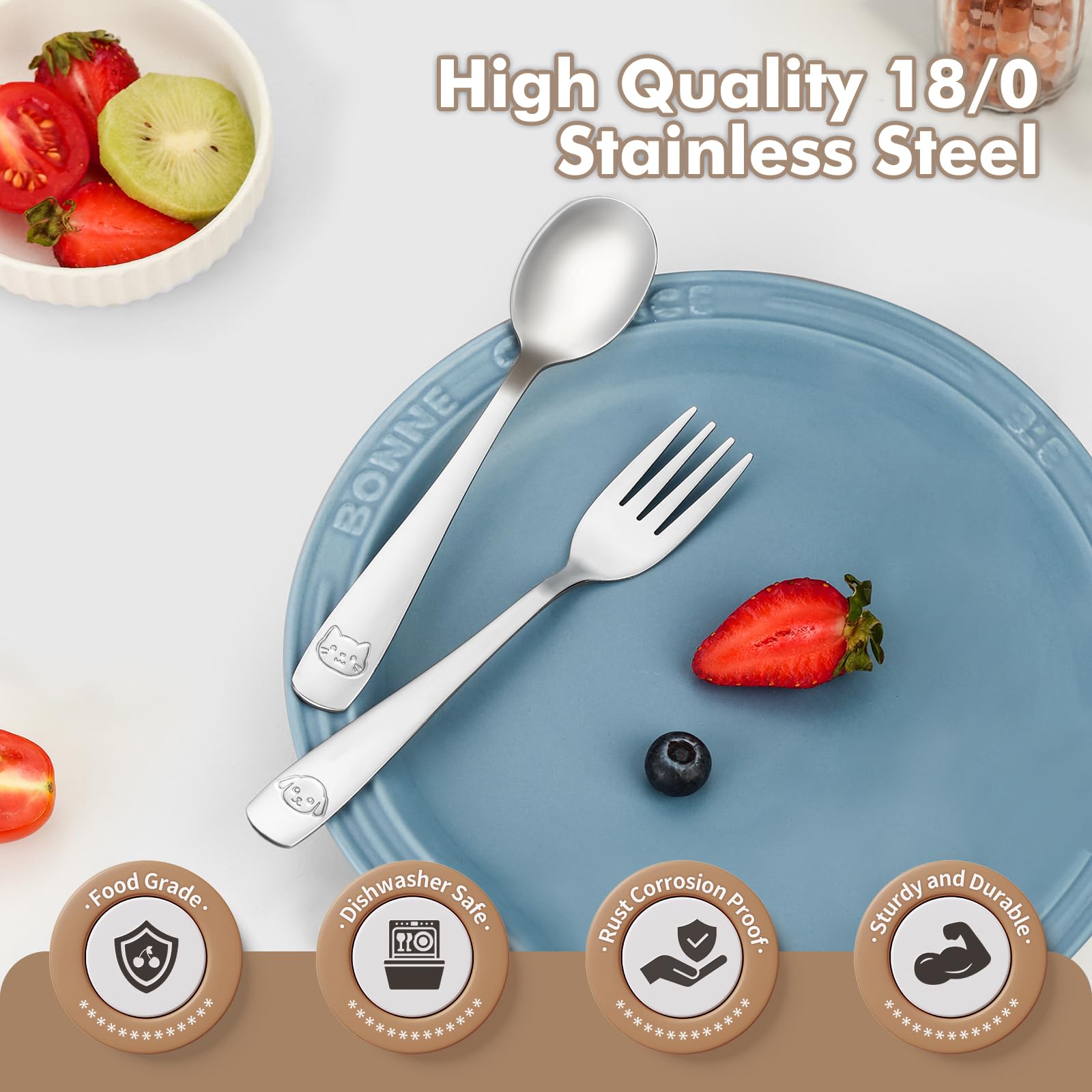 DRKIO ergonomic handles designed for tiny fingers and comfortable grip