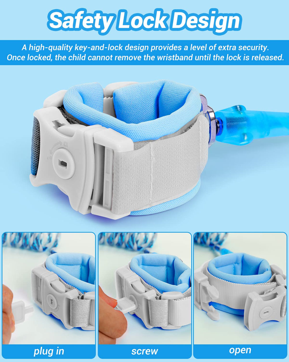 Dr.meter Breathable-wristband padding reduces chafing for all-day wear