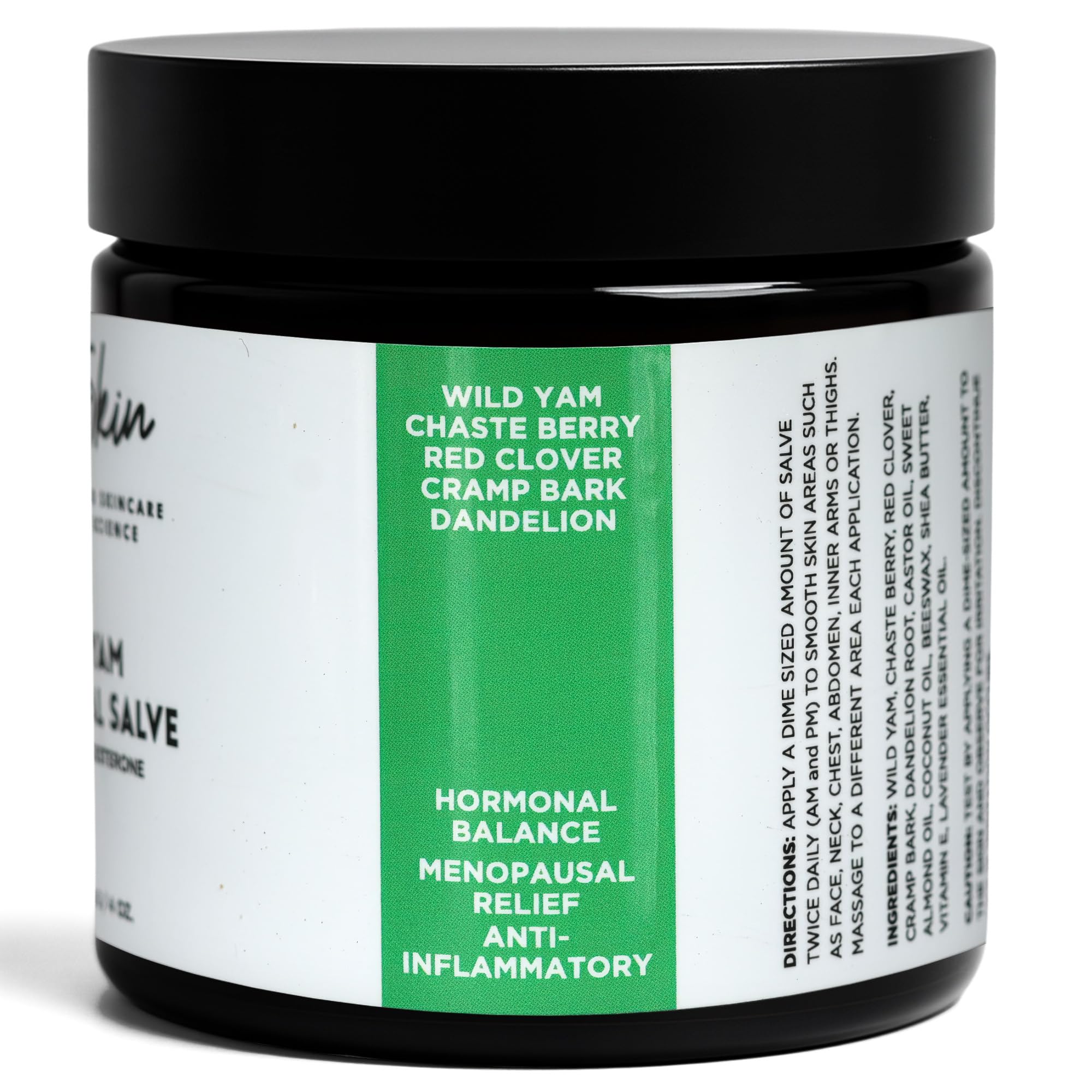 Dr Skin BEAUTY Wild Yam Cream jar close-up for daily skin nourishment