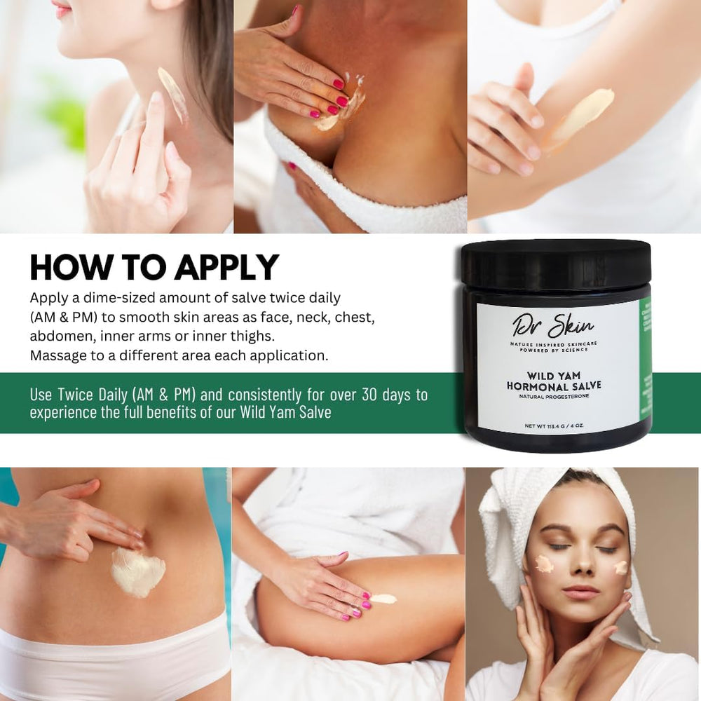 Dr Skin BEAUTY Wild Yam Cream ideal for morning routine and balanced feel