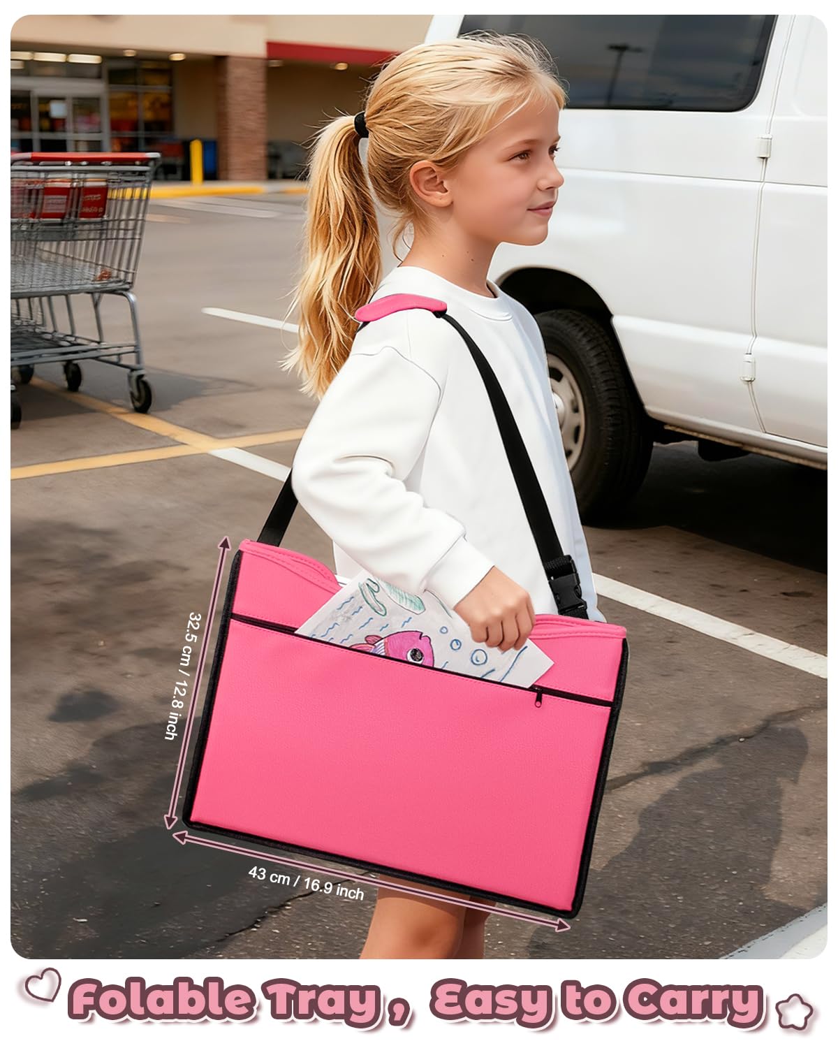 Road-trip ready Drsvabze tray keeps kids organized and engaged