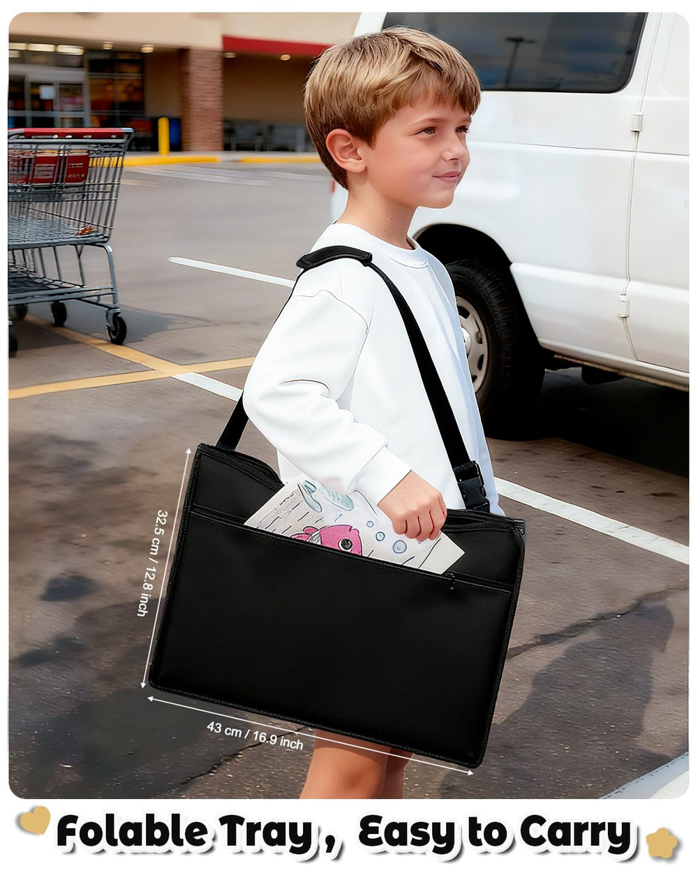 Drsvabze Leather Kids Travel Tray weighs 2.3 pounds for easy travel
