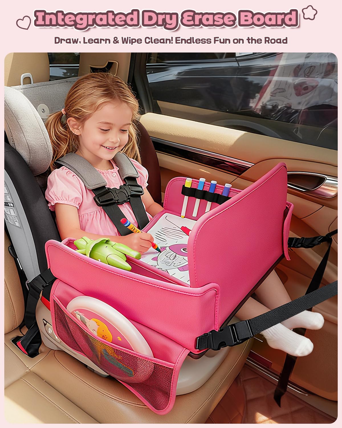 Drsvabze tray with tablet holder and cup space for convenient use