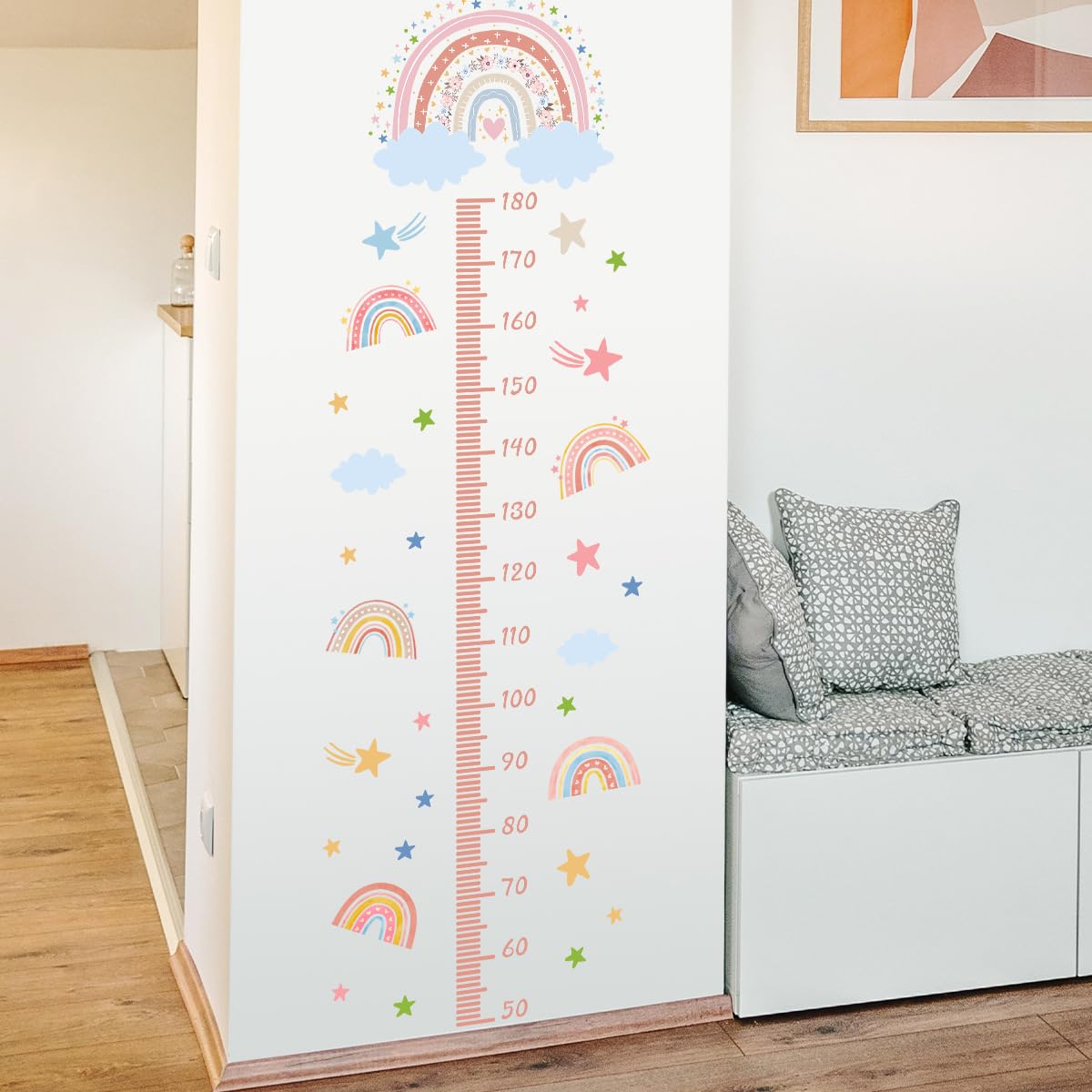 DRWSSR removable stick-on wall decal for quick nursery room updates