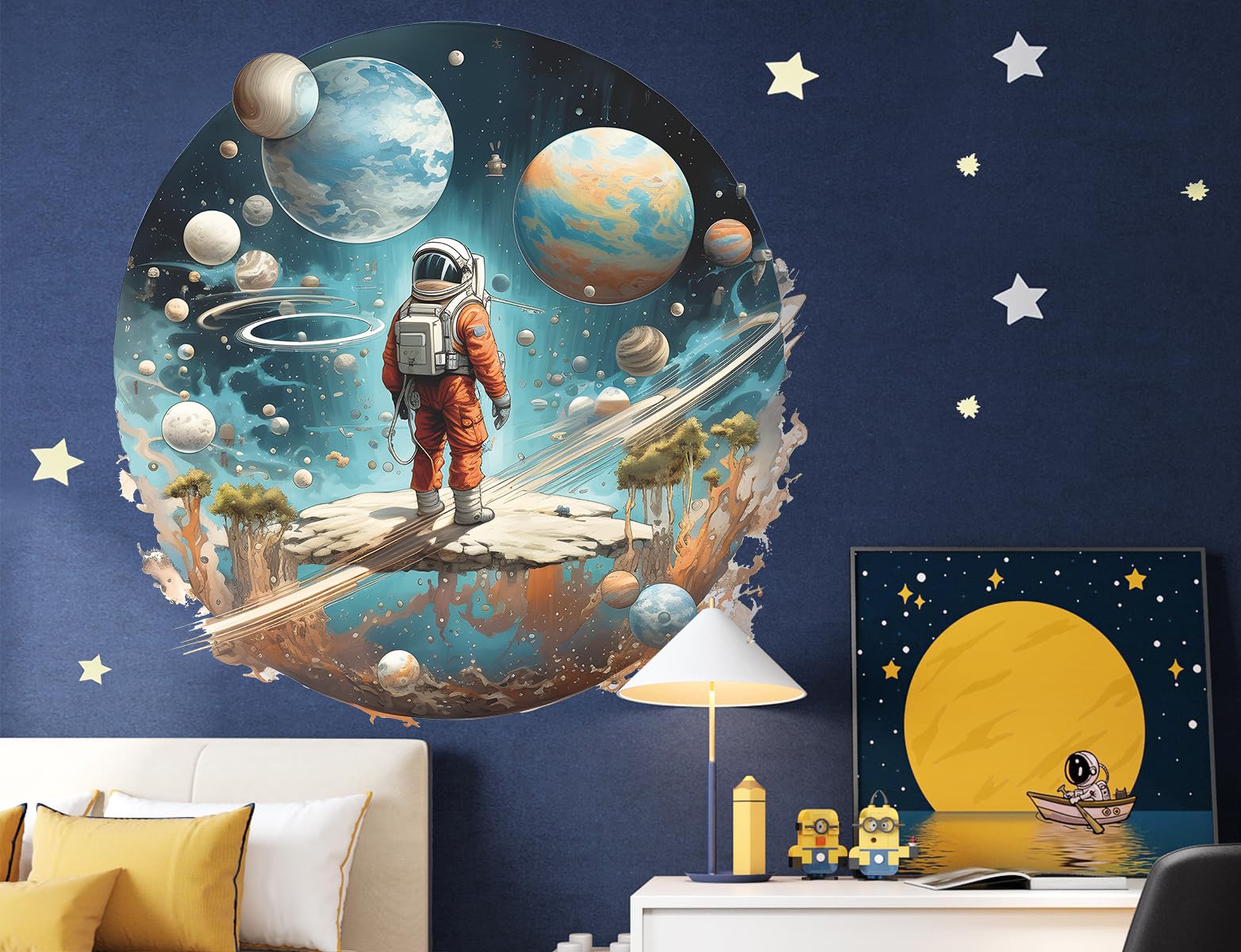 DRWSSR Two-sheets pack offers versatile DIY decor options