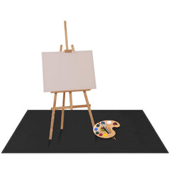Drydiet craft mat 55x55 inch provides a large painting area for art projects and mess control