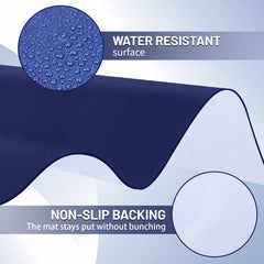 Drydiet floor protection mat protects surfaces from spills and paints