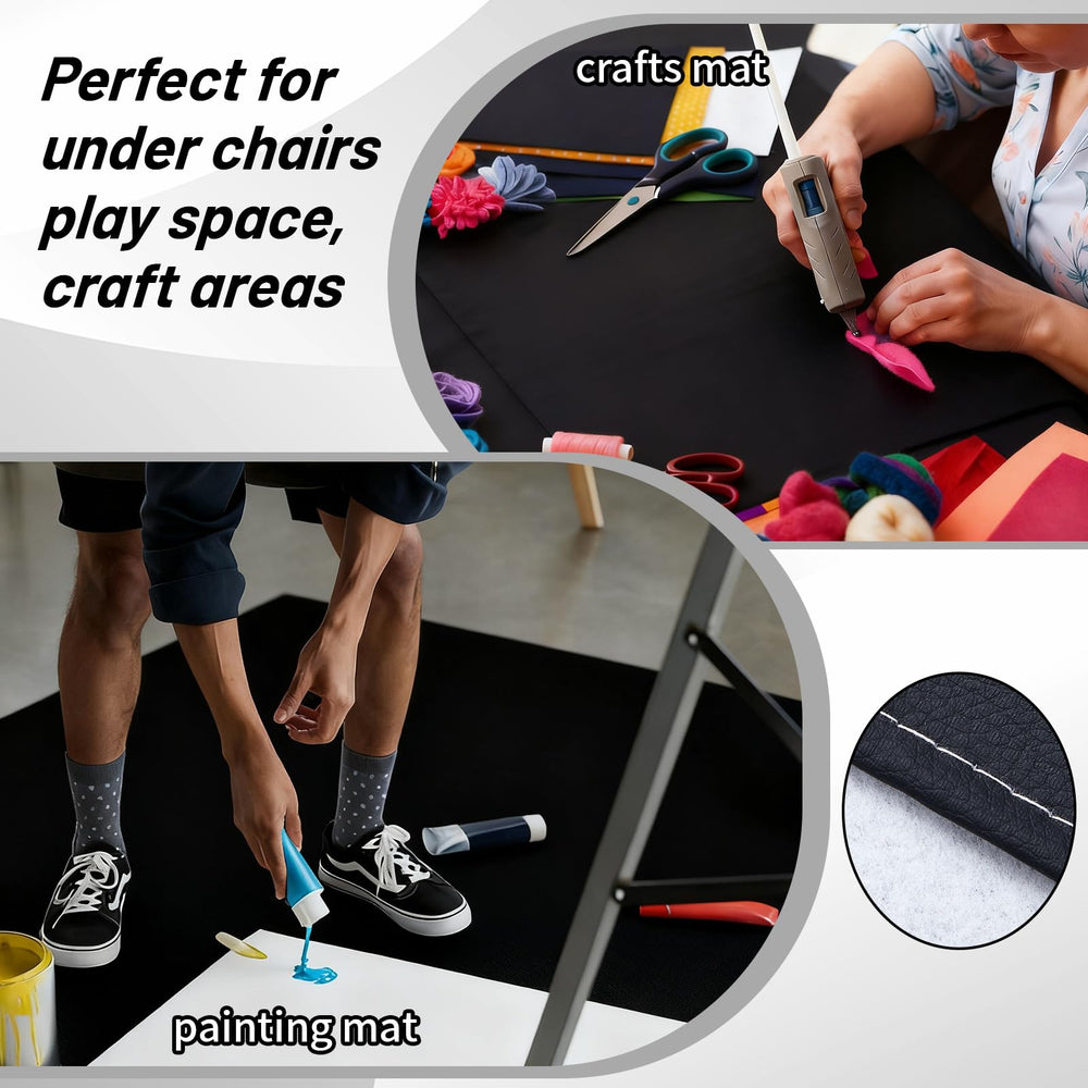 Drydiet rollable mat stores easily after craft cleanup
