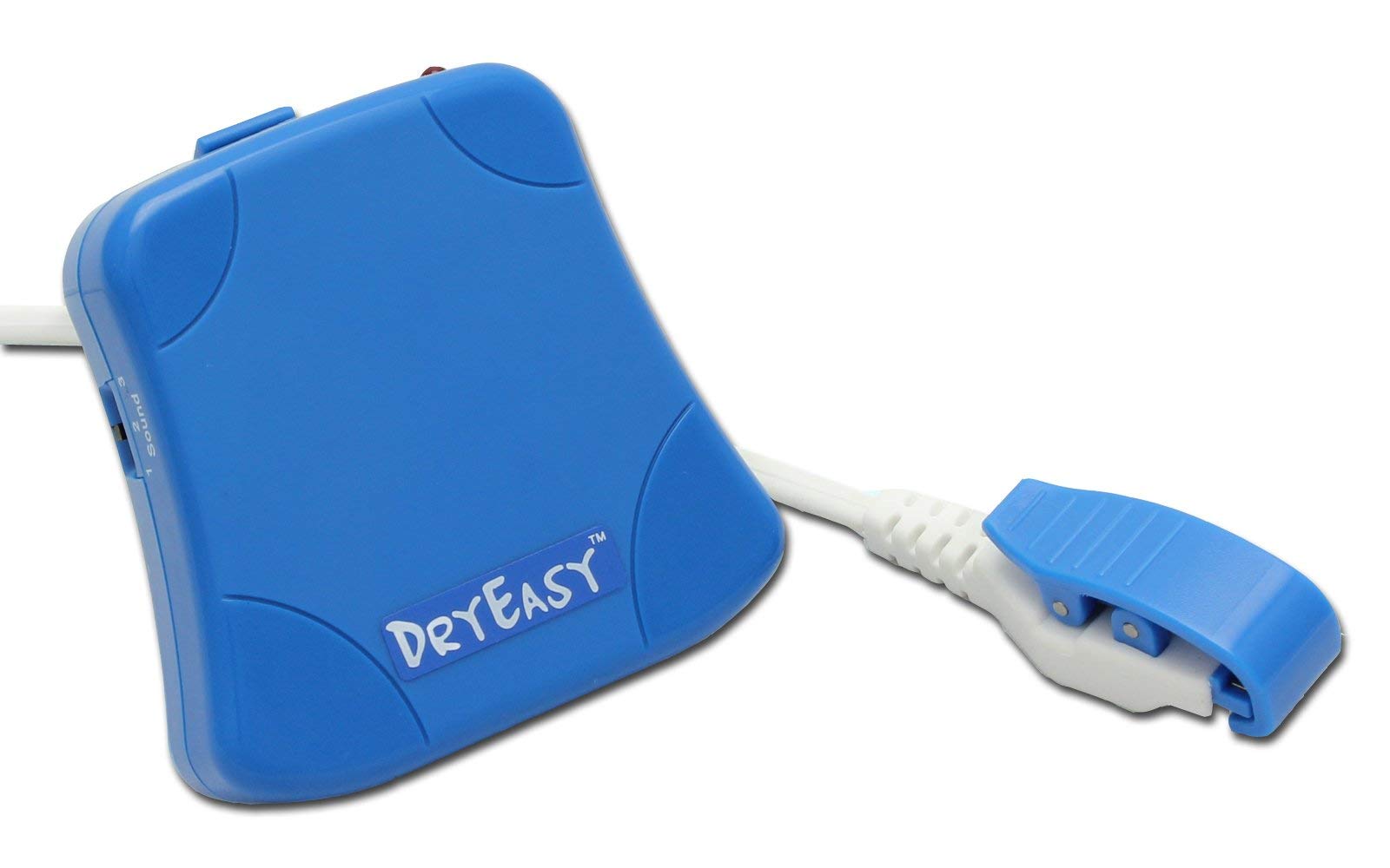 DRYEASY bedwetting alarm control panel showing settings