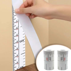 DSCMLIS height chart applied in living room for decorative height tracking
