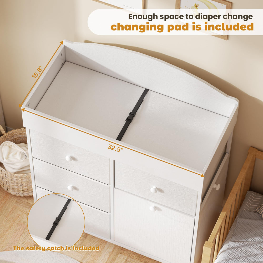 DTK safety-compliant design reduces worry during nursery setup.