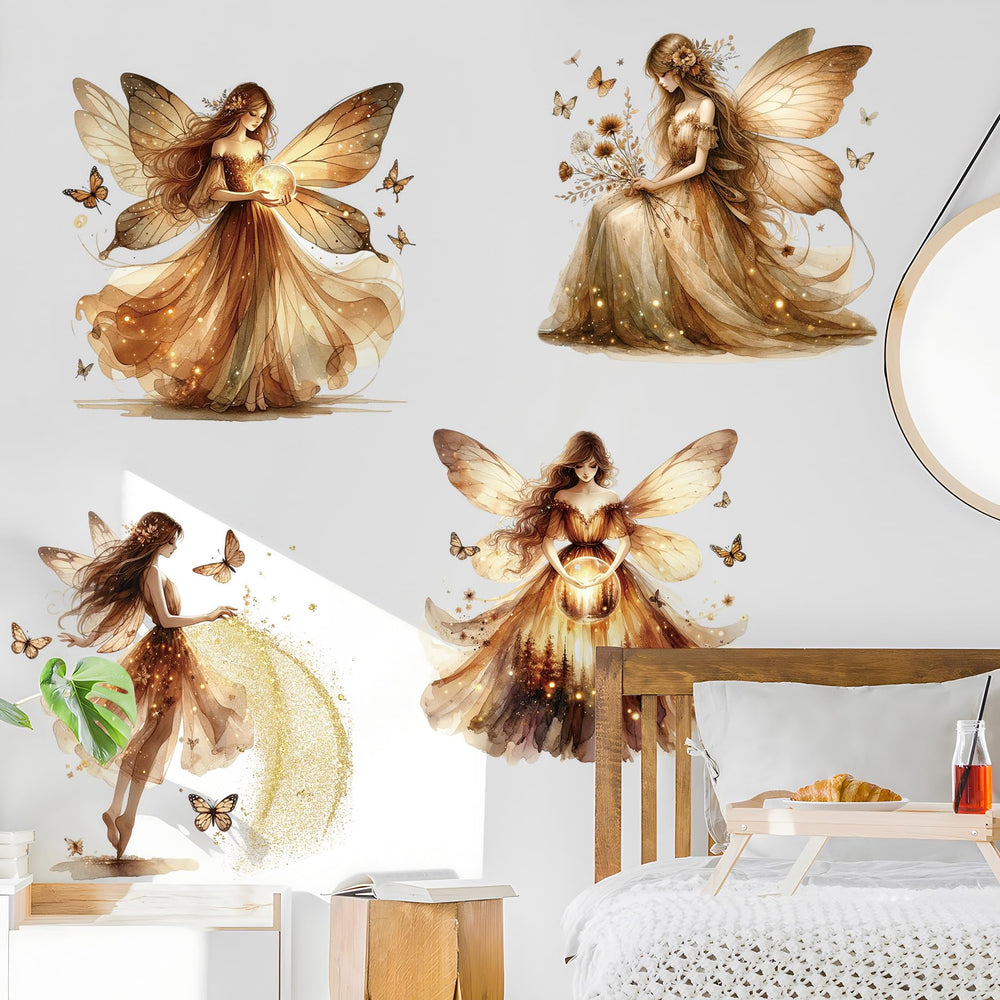 DTLIFEK Gift-ready Flower Princess Wall Decal makes a charming present for kids