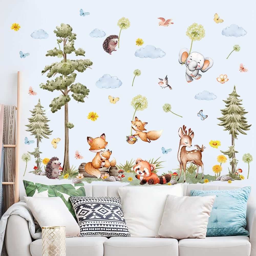 DTLIFEK decorative wall decals in two sheets for versatile layouts.