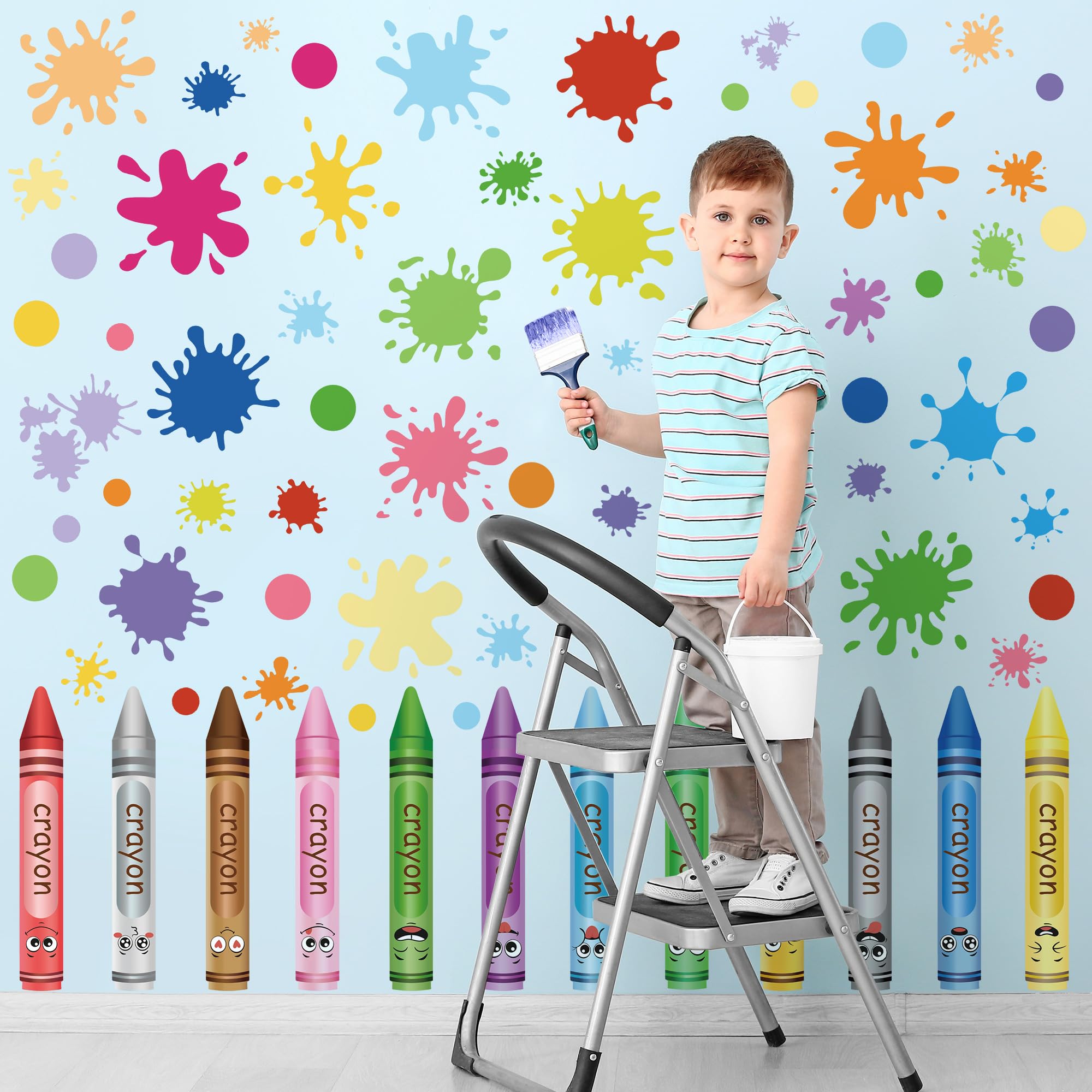 DTLIFEK nursery playroom wall art adding color and imagination