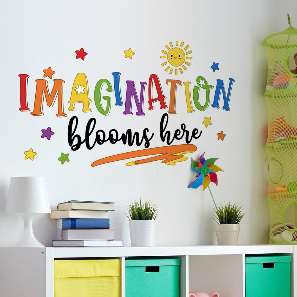 Nursery and playroom decor that's easy to rearrange for evolving layouts.