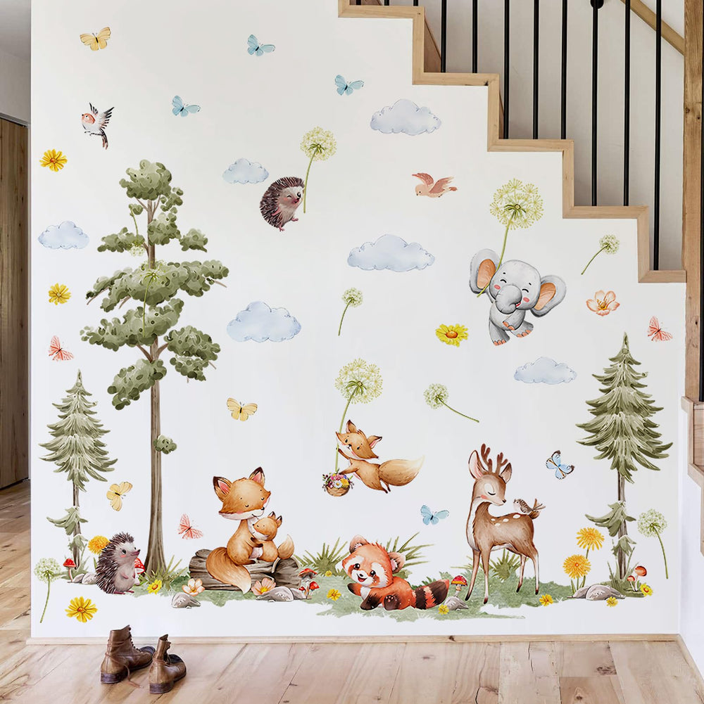 DTLIFEK baby nursery wall art set creates a delightful, gentle space.
