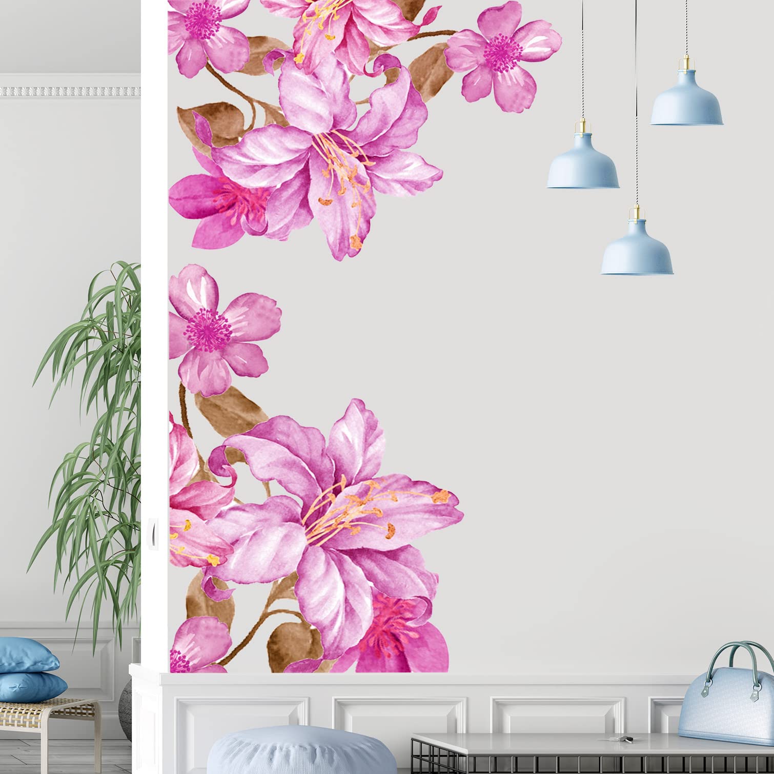 DTLIFEK removable wall decal easy to reposition without residue for DIY decorating