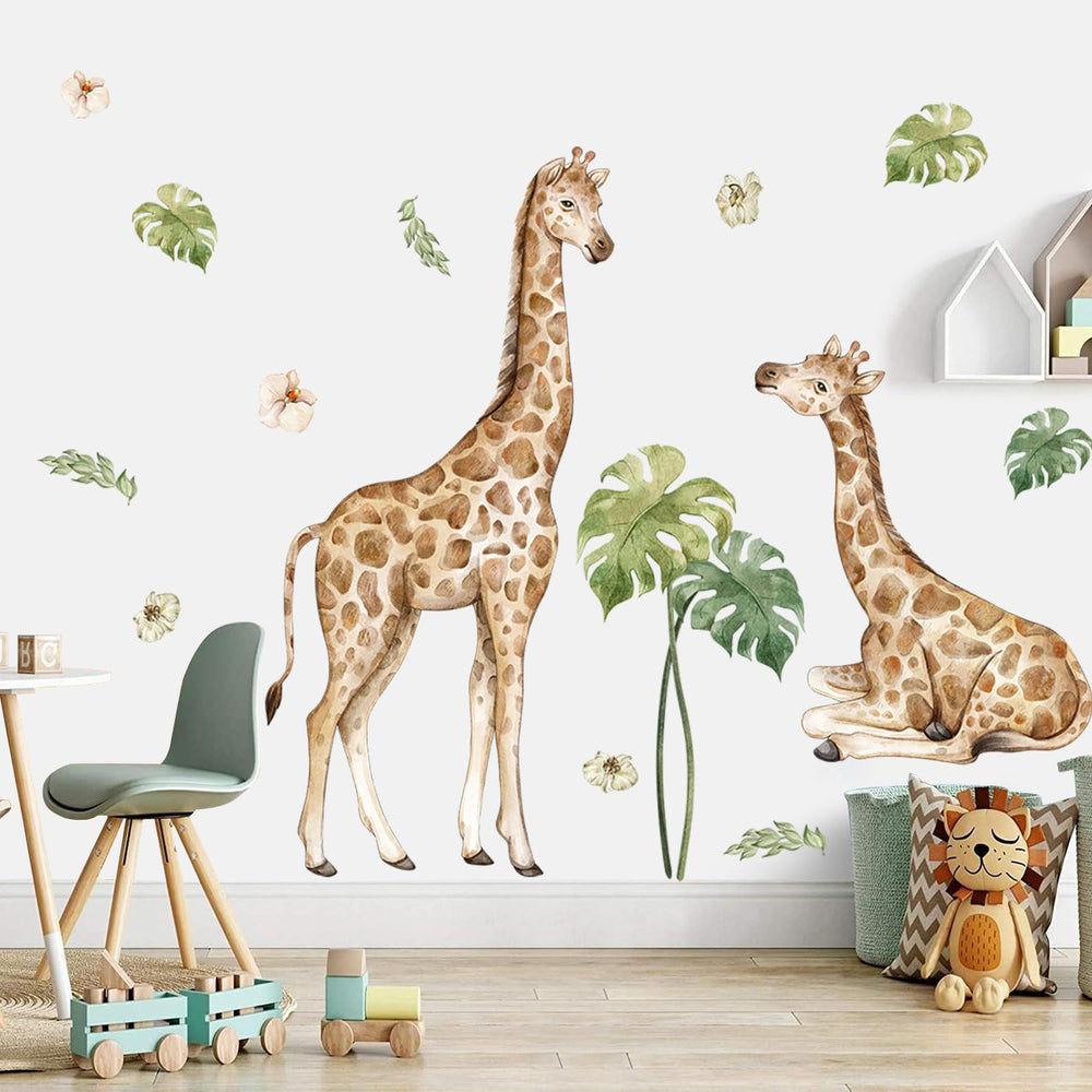 DTLIFEK safari animal wall art for playful spaces.