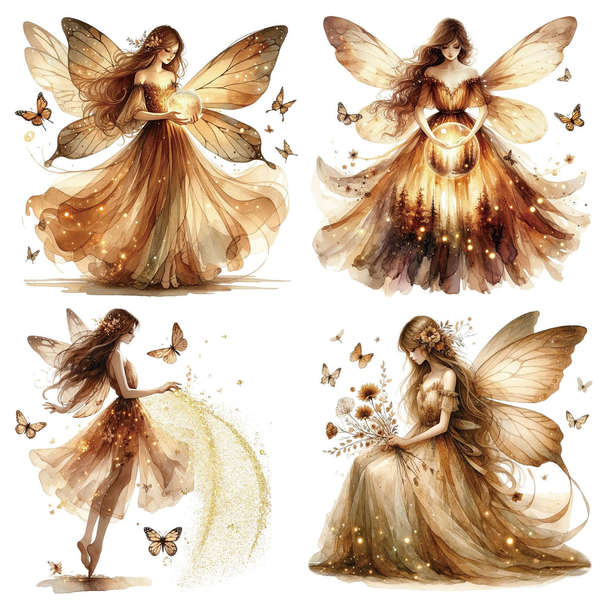 DTLIFEK Sunset Butterfly Girl Wall Decal adds whimsy and is easy to apply on smooth walls