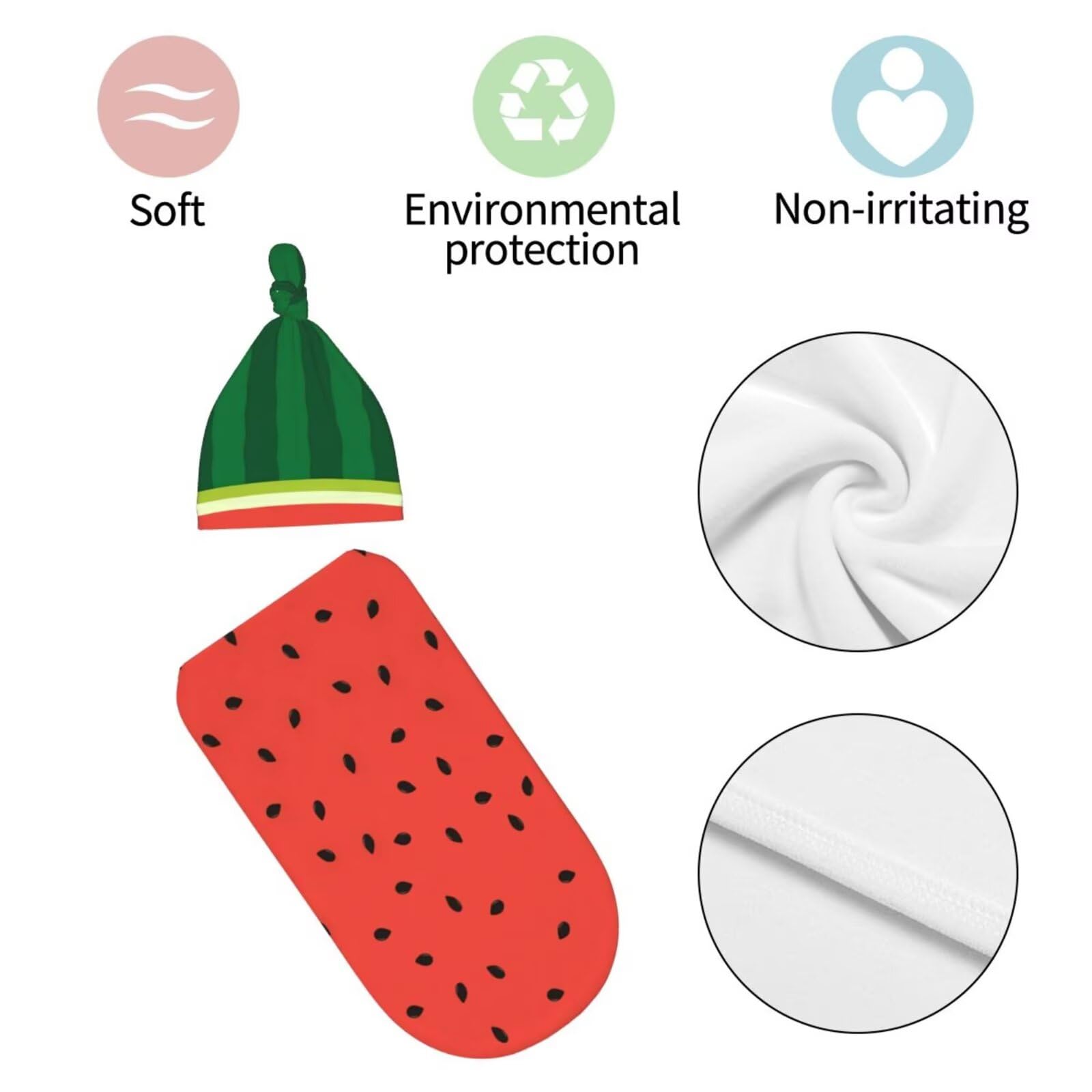DTYYFBSN no zip design prevents snagging during swaddling