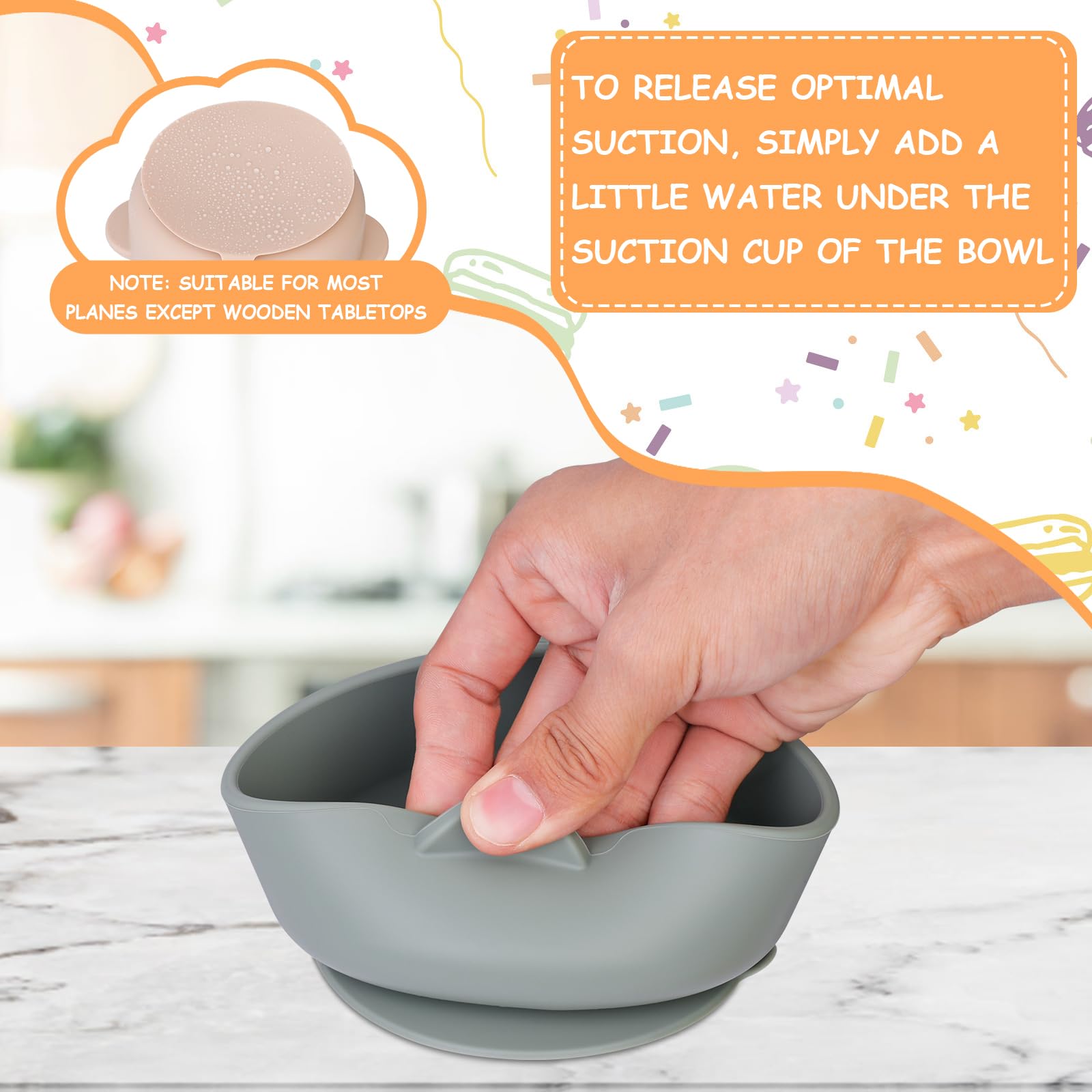 Dualshine dishwasher-safe design saves time after meals