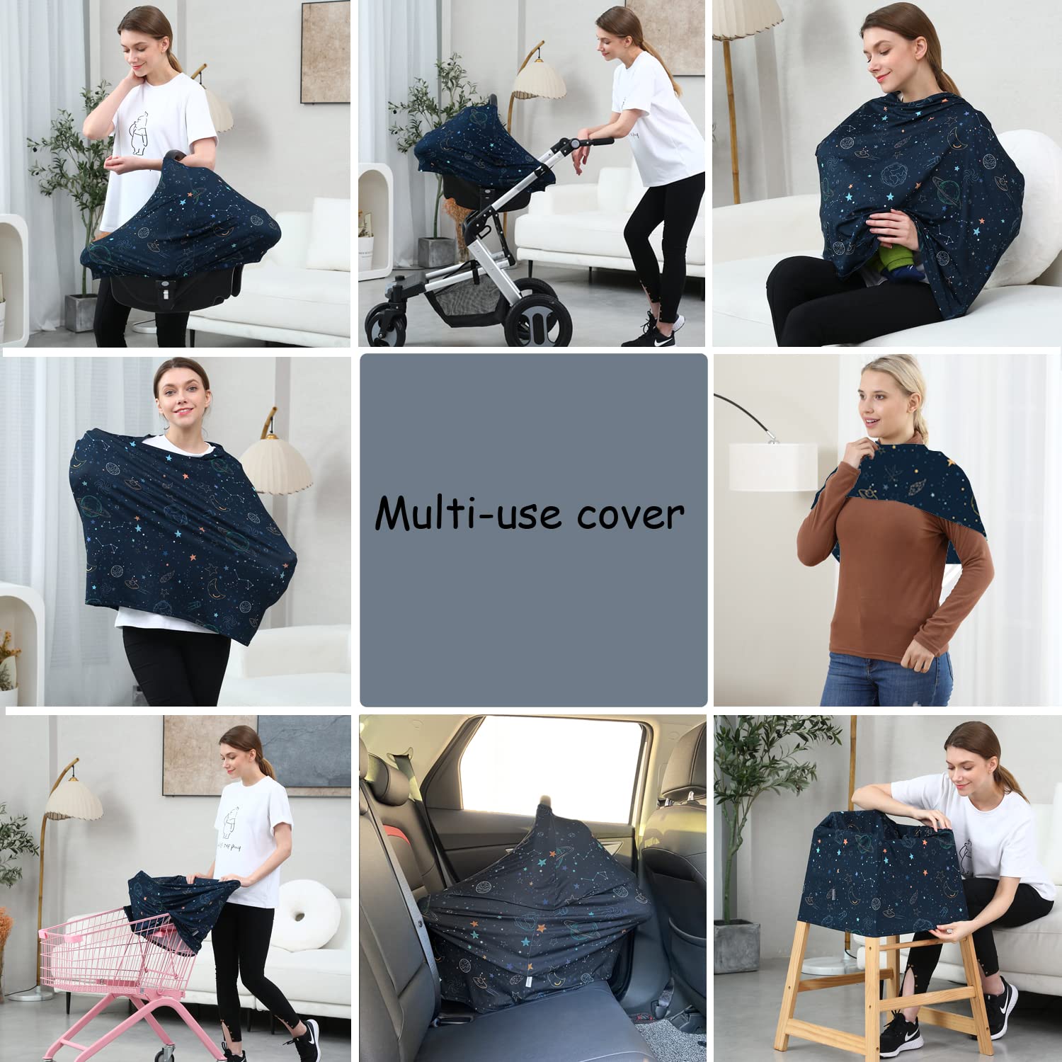 Dudeeghes infant stroller cover provides shade during sunny outings.