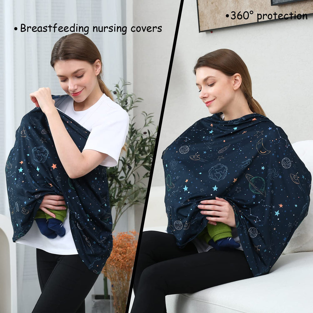 Dudeeghes breathable stretchy fabric hugs the car seat for easy use.