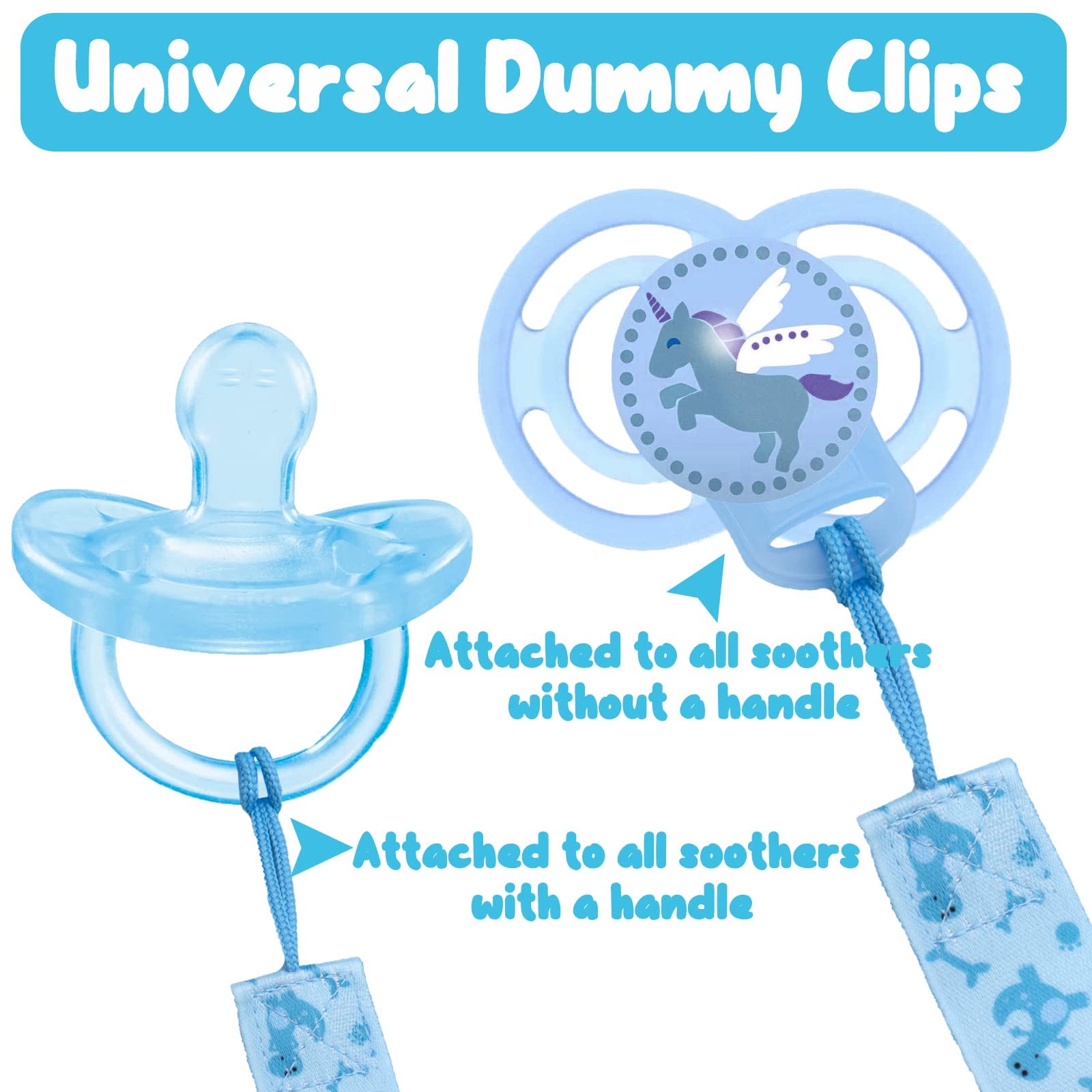 dudoct dummy clips cake pattern charming design for infants