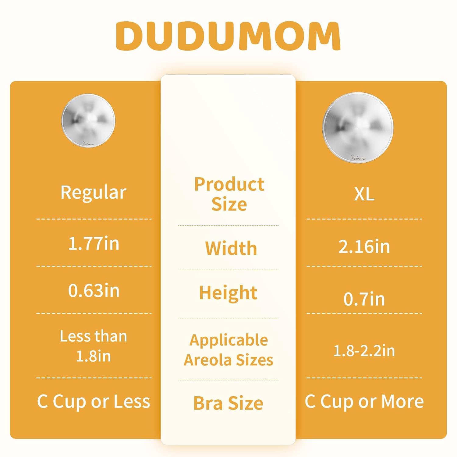 Dudumom easy-clean-nursing-cup cleans quickly for busy moms.
