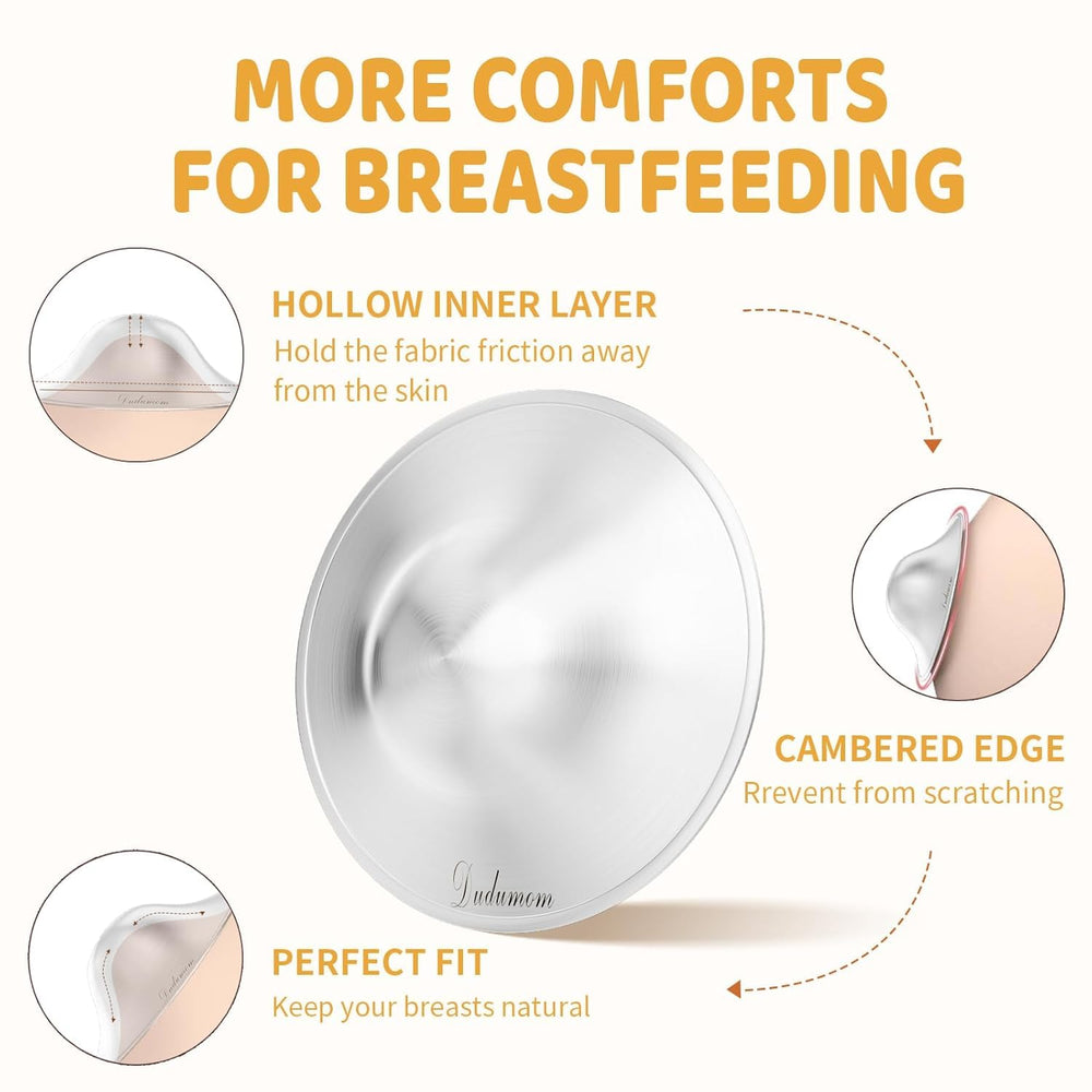 Dudumom lightweight-nursing-cup keeps you comfortable through long feeds.