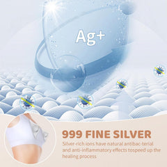 Dudumom Original Silver Nipple Shields for breastfeeding show secure fit and comfort.