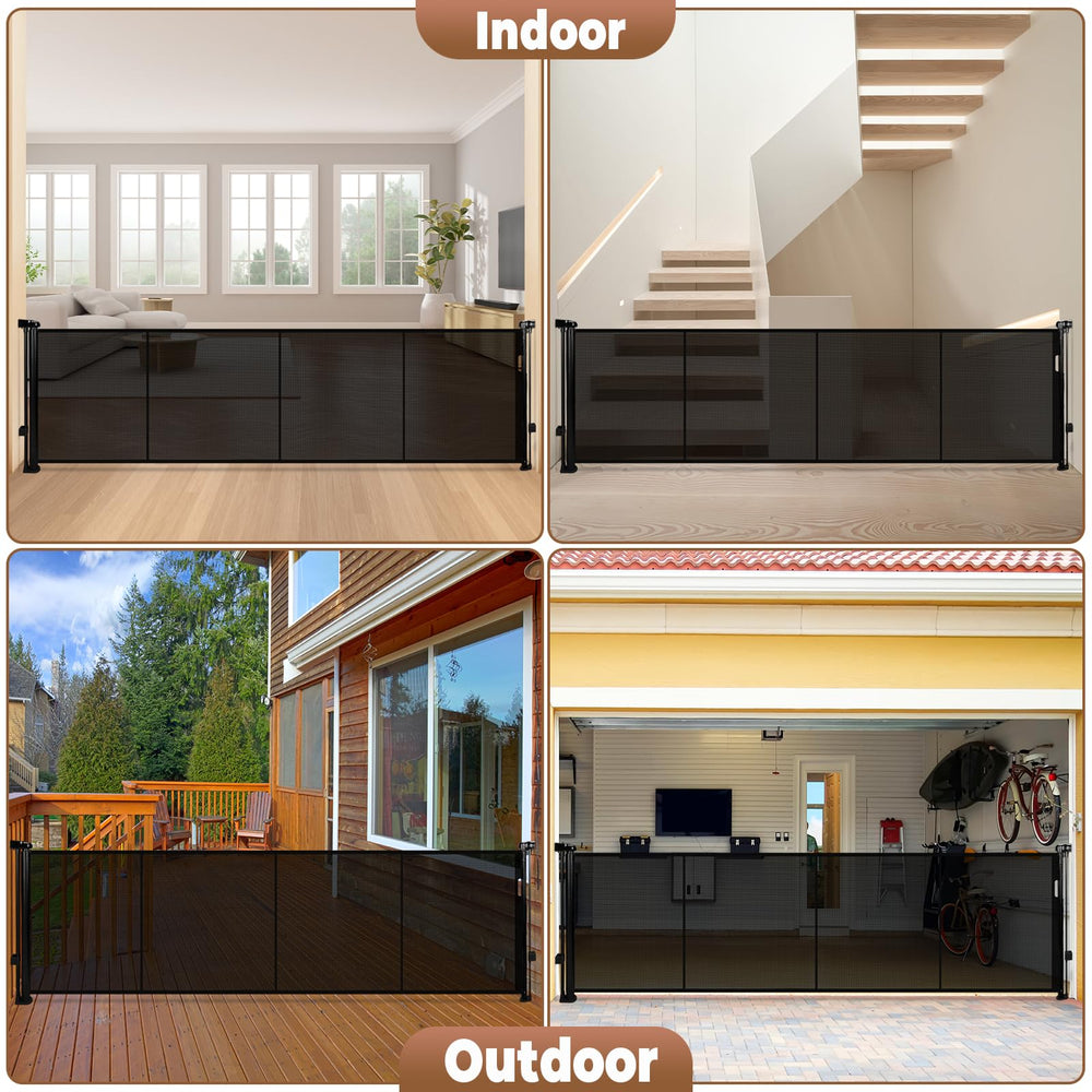 Dueelala indoor-outdoor gate supports flexible space division
