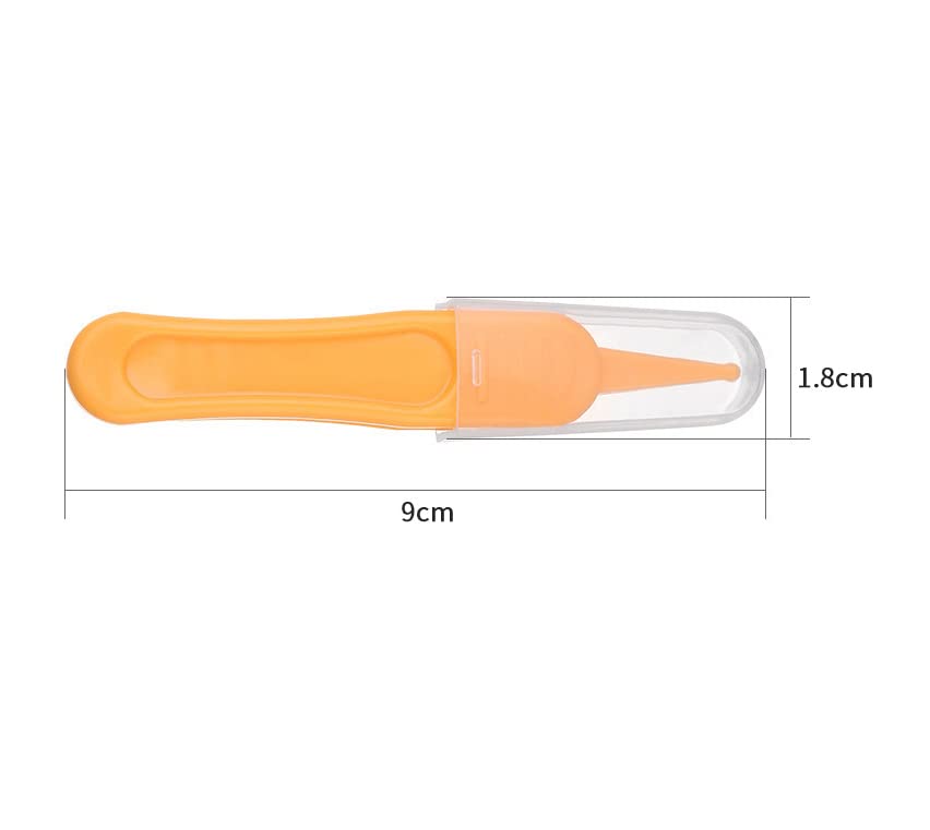 Duehut round-head nose cleaner shows gentle design for comfortable cleaning.