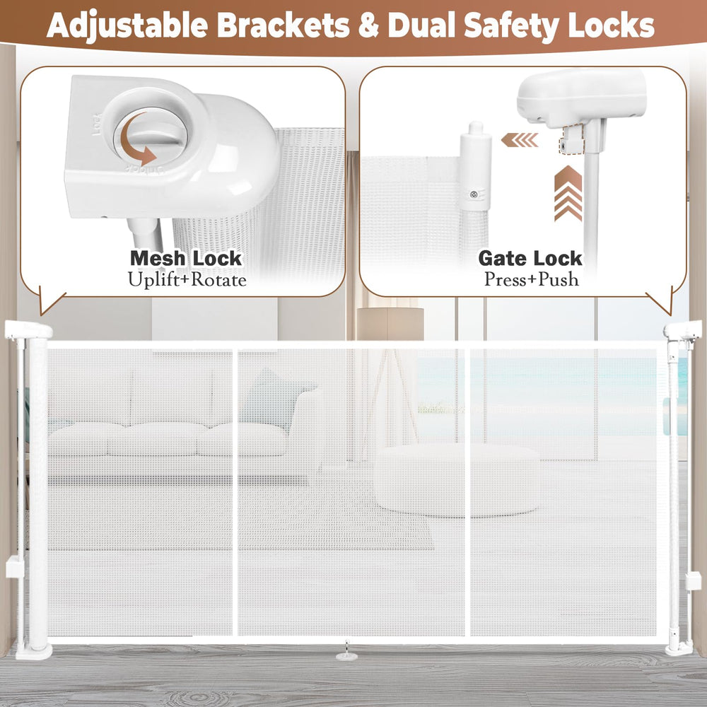 Duelala fiberglass reinforced mesh rods add strength against sagging