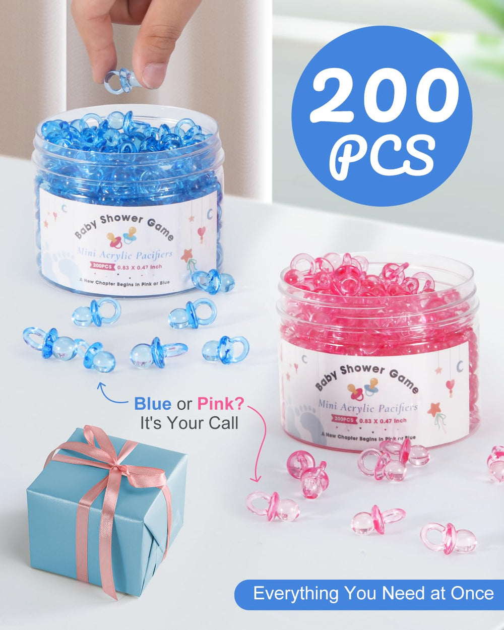 DUIJINYU pacifier bracelet craft using bottom ring for personalized favors