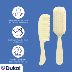 Dukal PCB2 DawnMist ivory protective case open for travel storage