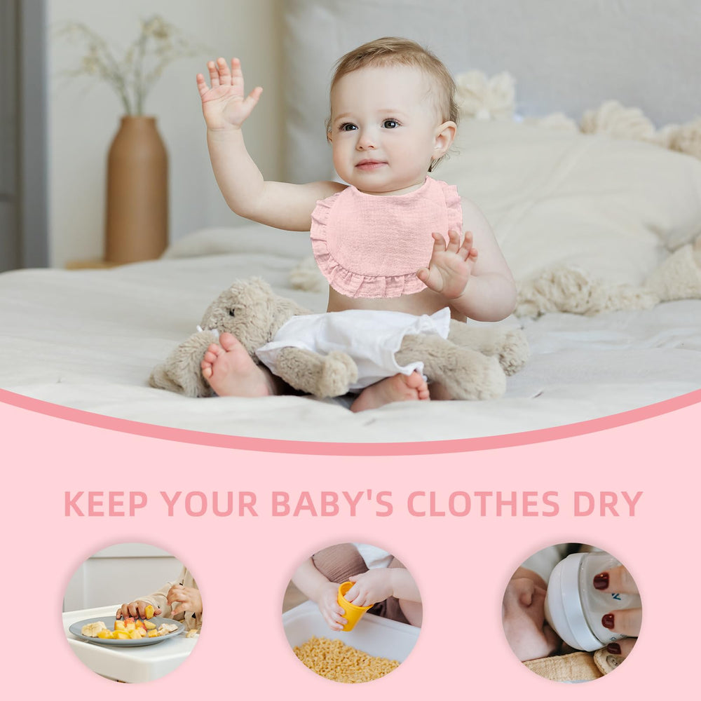 duludulu bibs are easy to hand-wash or machine-wash gently.