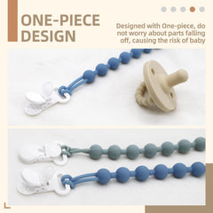 Rust-free clip highlights fabric-safe, gentle-to-skin design.