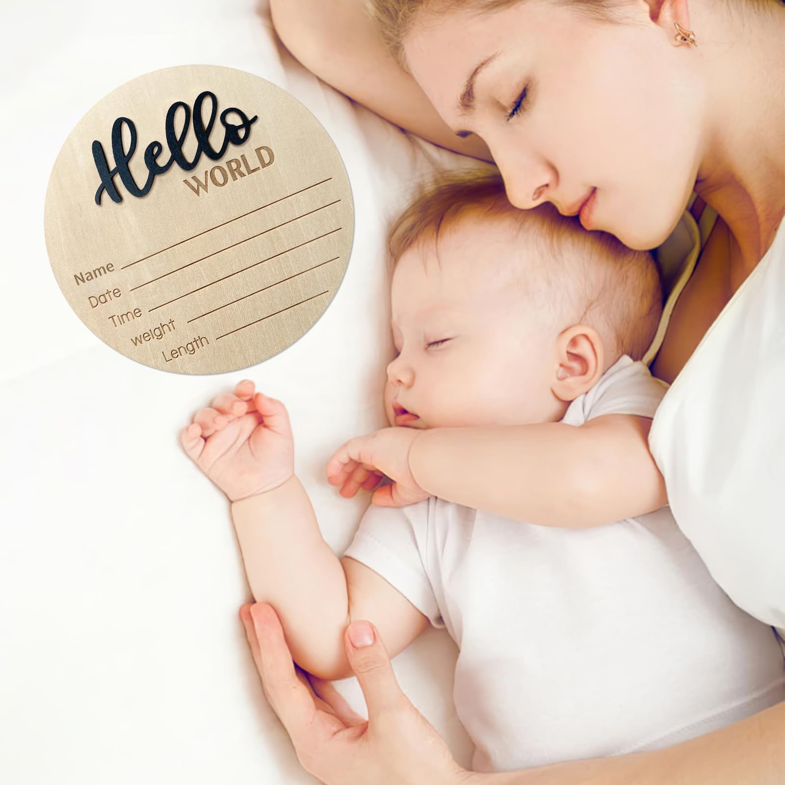 A thoughtful keepsake capturing your baby arrival moment