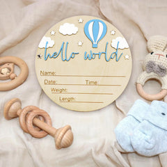 DUOJINSANXI keepsake sign includes a pen to record birth details