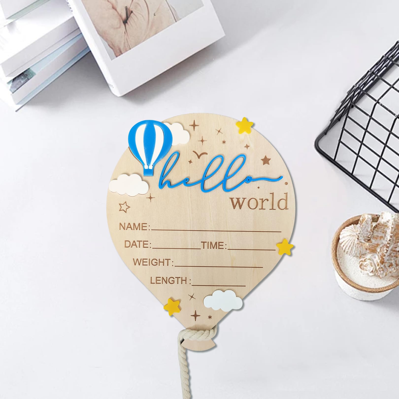 DUOJINSANXI nursery wall decor that enhances photo sessions and gift-giving