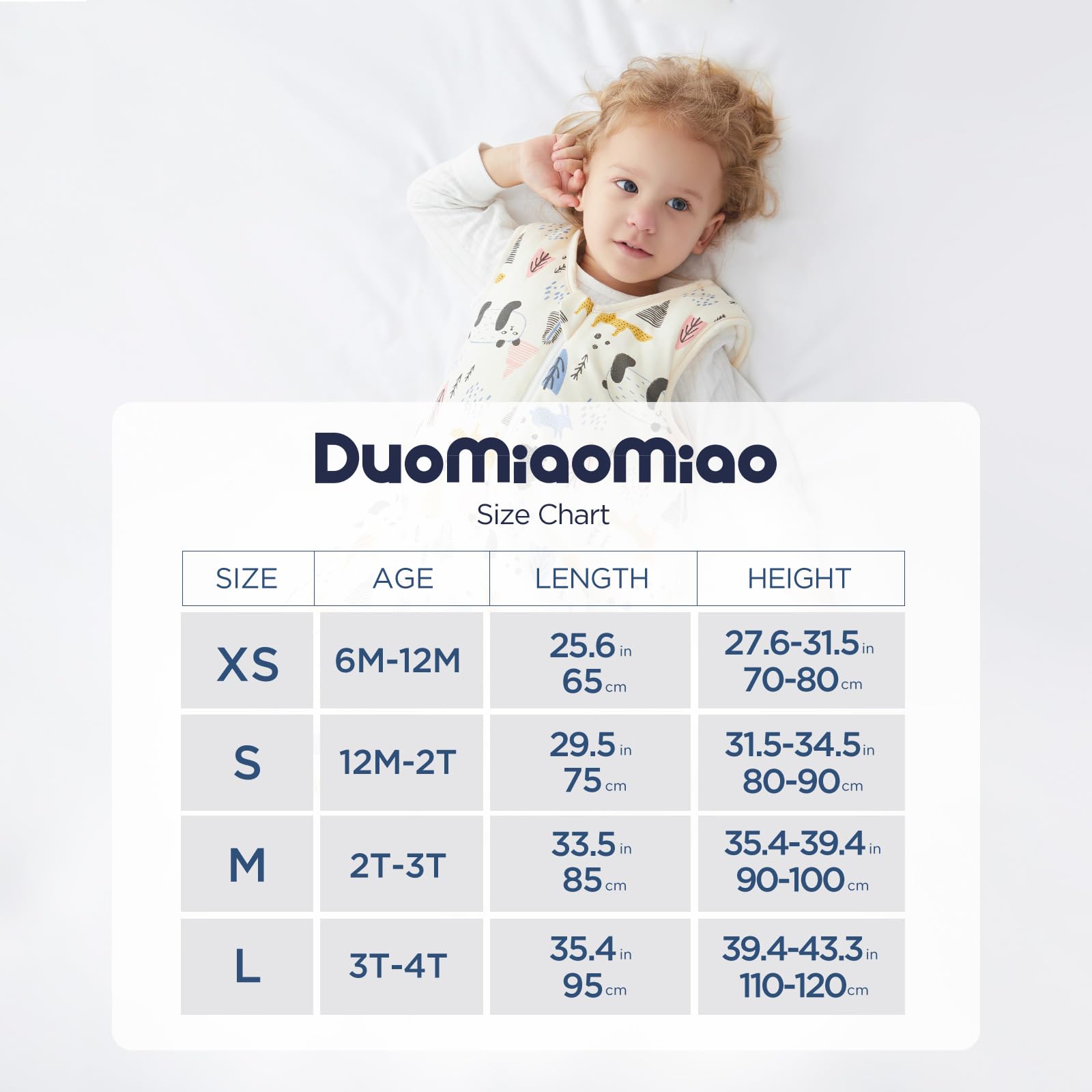 Duomiaomiao size fits 36-48 months with roomy mobility.