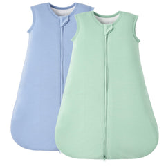 Duomiaomiao bamboo rayon sleep sack with soft-fiber finish for gentle baby warmth.