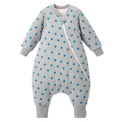 Duomiaomiao 3.5 TOG toddler sleep bag front view, cozy for cool nights