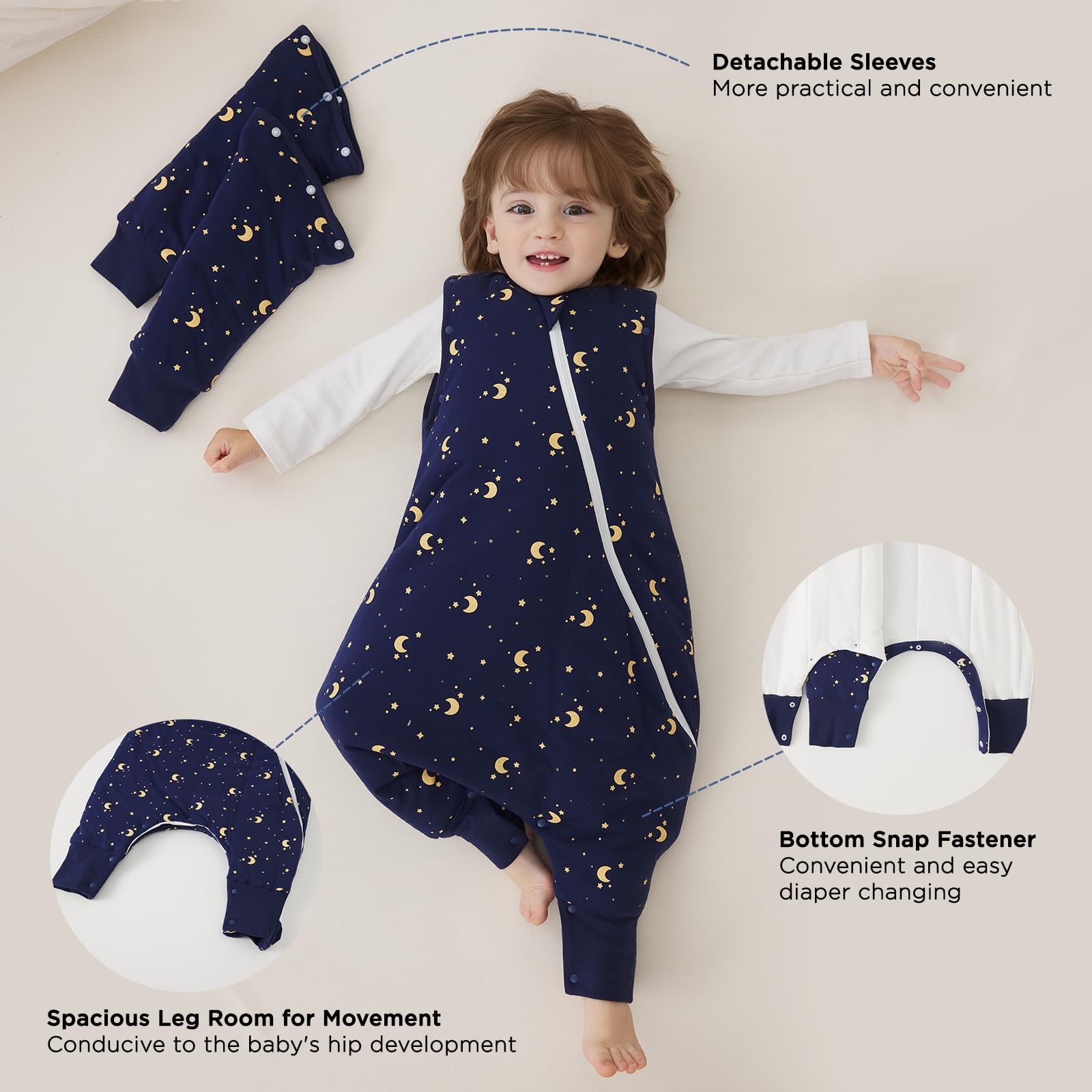 Duomiaomiao polyester filling provides soft insulation for comfortable sleep.