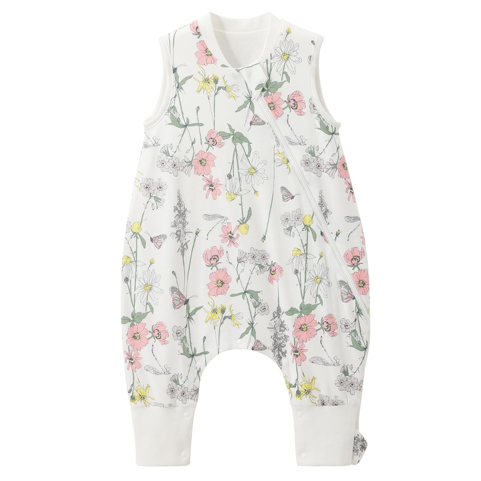 Duomiaomiao toddler sleep bag front view, safe wearable blanket