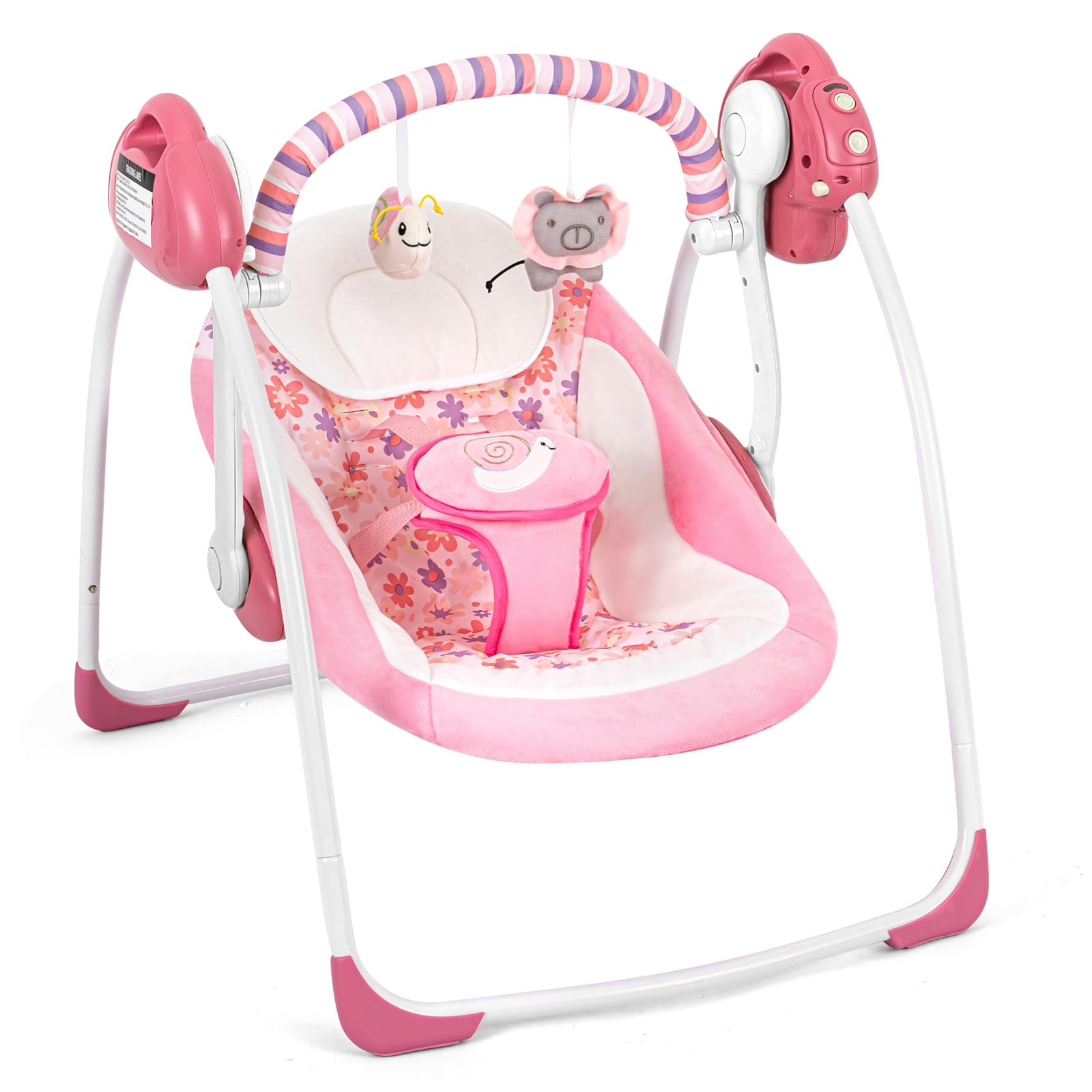 Duomilee baby swing folding frame for compact storage and travel
